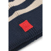 Ezra Beanie - Navy / Sandy Stripe