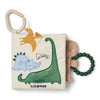 Fey Dino Roar Fabric Book - Dino Roar / Dove blue
