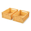 Weston Storage Box M 2-pack - Yuzu