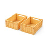 Weston Storage Box S 2-pack - Yuzu