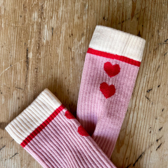 Barbaba socks - Silver Pink