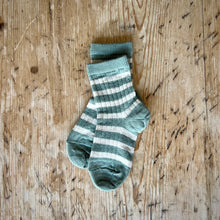  Elis stripe socks - Lily Pad