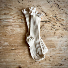  mp Denmark Julia lace socks ecru