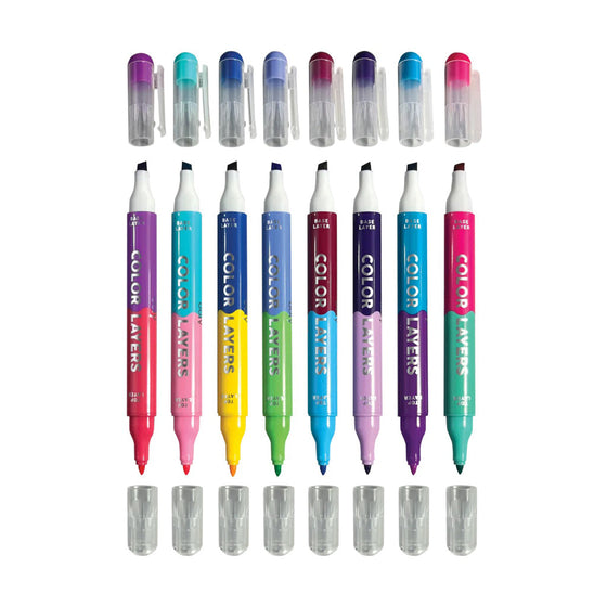ooly Color Layers Double Ended Layering Markers