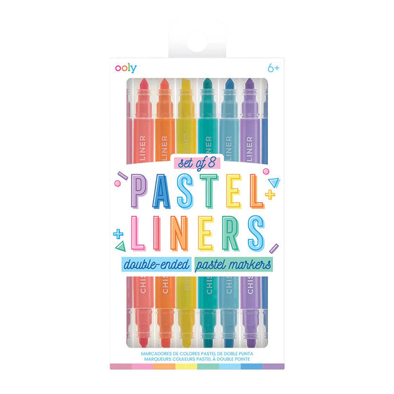 ooly Pastel Liners Dual Tip Markers