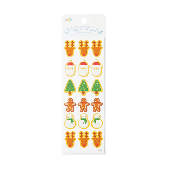 ooly Stickiville Christmas Cookies Stickers