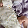 Organic Cotton Cellular Baby Blanket - Luna Lilac