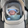 Organic Cotton Cellular Baby Blanket - Powder Mist