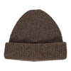 Adult Wool Beanie - Speckled Brown
