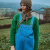 Women's Azalée Wool Jumper - Emerald Green