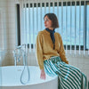 Women's Wool Jumper Thé - Speckled Yellow