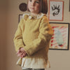 Wool Jumper Thé - Speckled Yellow