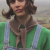 Wool Neck Scarf - Brown Caribou