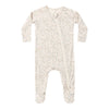 Bamboo Zip Footie - Bloom