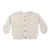 Bubble Knit Cardigan - Natural Confetti