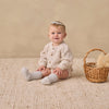 Bubble Knit Cardigan - Natural Confetti