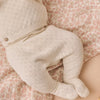 Knit Wrap Top + Pant Set - Natural