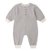 Relaxed Jumpsuit Slate Stripe