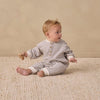 Relaxed Jumpsuit Slate Stripe