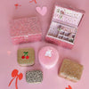 Cherry Dreams Glitter Square Jewellery Box