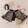 Rainbow Sequin Cape