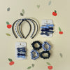 School 3 Pack Headbands Blue