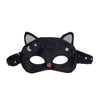 Velvet Black Cat Mask (3-10 Years)