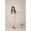 Pouf Turtleneck - Talc Pointelle
