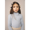 Pouf Turtleneck - Talc Pointelle