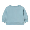 Curly Dog Graphic Baby Sweatshirt - Denim Blue
