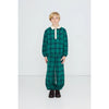 Green Check Sweatpant - Dark Green