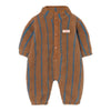 Lines Sherpa One-Piece - Light Brown