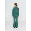 Mini Mushrooms Rib Pant - Dark Green