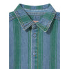 Retro Stripes Denim Shirt - Denim Wash