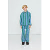 Retro Stripes Denim Shirt - Denim Wash