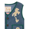 Sherpa Vest - Stone