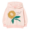 Tiny Daisy Graphic Hoodie - Pastel Pink