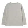 Two Dogs Graphic Sleeve Tee - Grey Heather