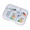 Yumbox Original 6-sections - Wow Red / Cats + Dogs
