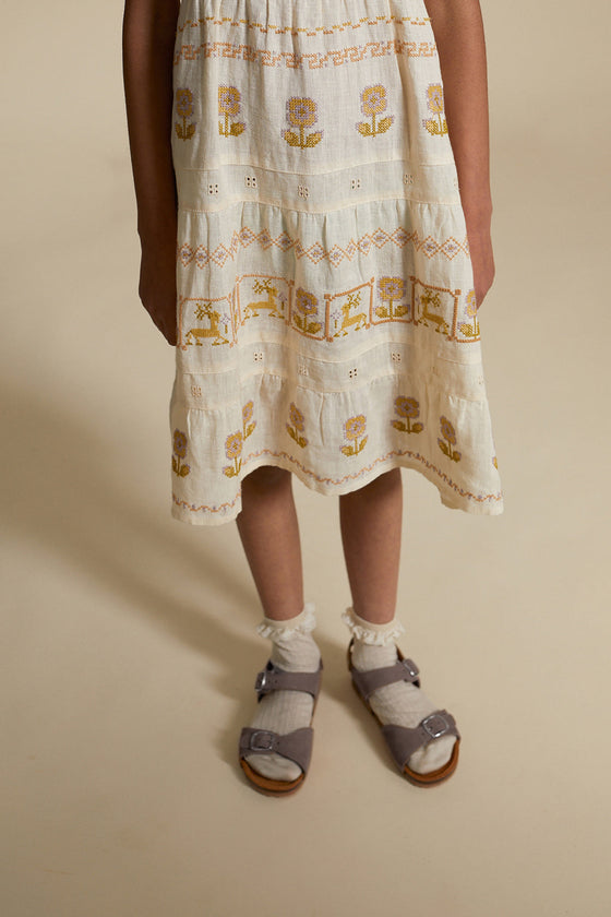 APOLINA ROSALIE SUNDRESS MAGNOLIA