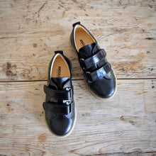  Angulus Leather School Shoe Black