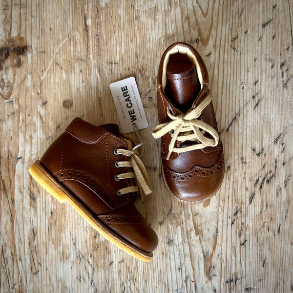 Toddler Boots Dark Cognac