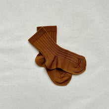  SHORT SOCKS - TOFFEE - 807