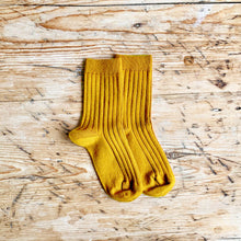  SHORT SOCKS - MUSTARD - 629