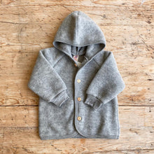  Engel Organic Wool Fleece Jacket - Light Grey
