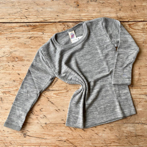 Engel Organic Wool & Silk Long Sleeve Top