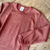 Organic Wool & Silk Long Sleeve Top - Copper