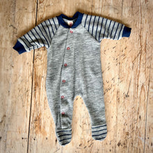  Engel Organic Wool Terry Baby Onesie - Grey