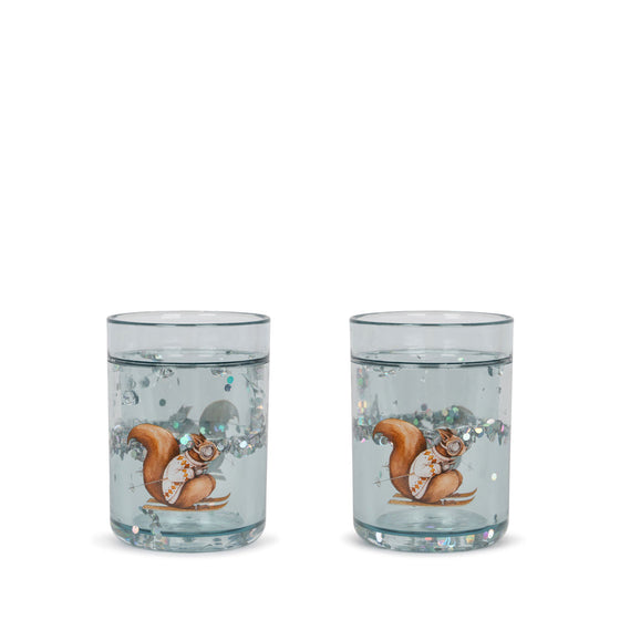 KONGES SLOJD 2 PACK GLITTER CUPS SQUIRREL