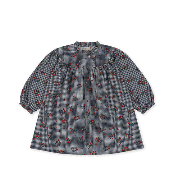 KONGES SLOJD BIBI DRESS BLOSSOM CHECK